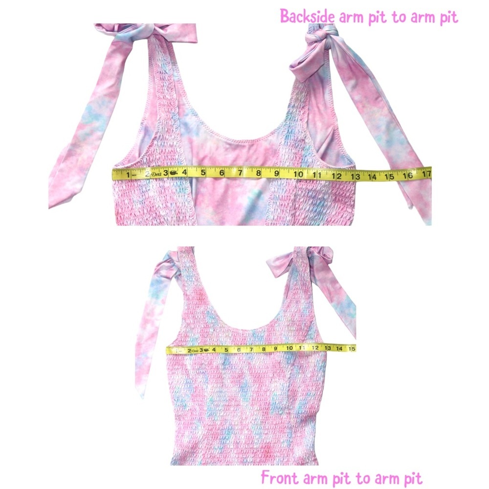 LoveShackFancy Posy Tie Dye Swimsuit XS NWT - Picture 7 of 11